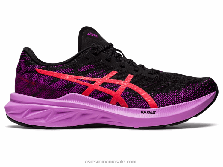 Asics alertă neagră/roșie dinablast 3 ZF4642729