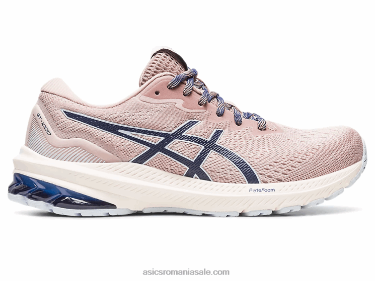 Asics bej mineral/căpriu gt-1000 11 lățime ZF4642271
