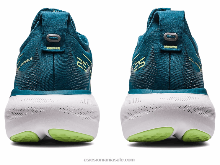 Asics cerneală teal/verde lime gel-nimbus 25 ZF4642259
