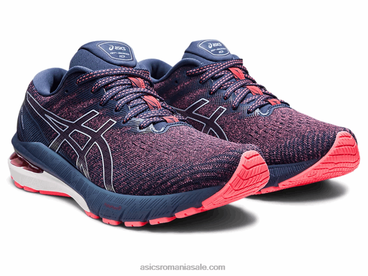 Asics corai aprins/albastru tunet gt-2000 10 ZF4643691