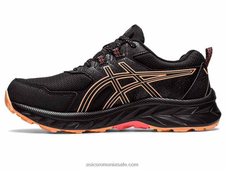 Asics dună neagră/vară gel-venture 9 rezistent la apă ZF4642228
