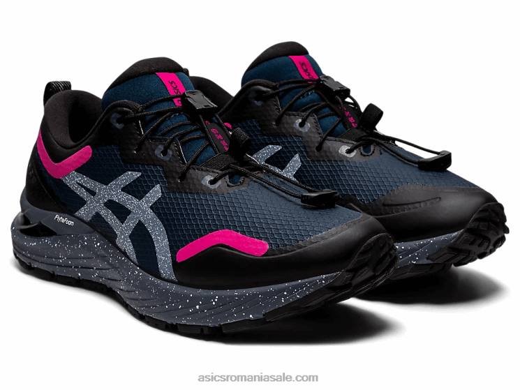 Asics franțuzesc albastru/roz rave gel-cumulus 23 awl ZF4643631