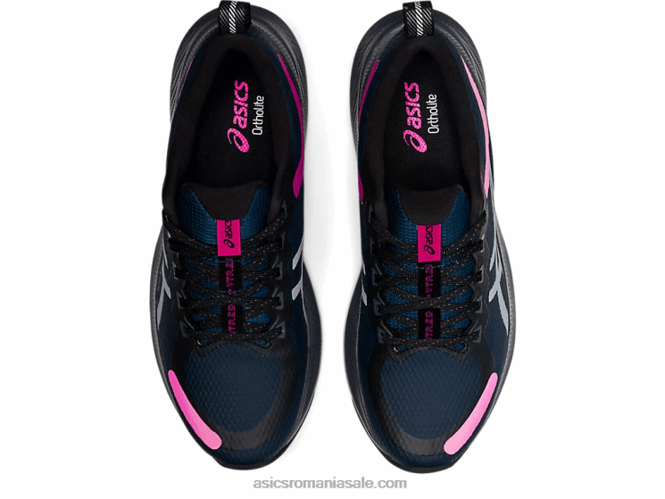 Asics franțuzesc albastru/roz rave gel-pulse 13 awl ZF4643628