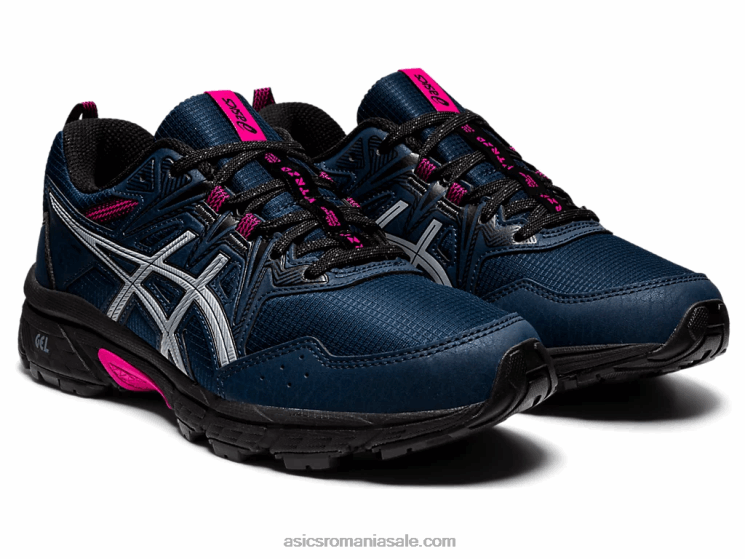 Asics franțuzesc albastru/roz rave gel-venture 8 awl ZF4643634