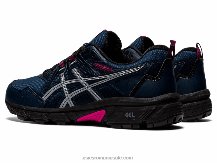 Asics franțuzesc albastru/roz rave gel-venture 8 awl ZF4643634