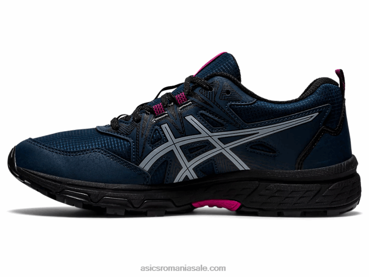 Asics franțuzesc albastru/roz rave gel-venture 8 awl ZF4643634