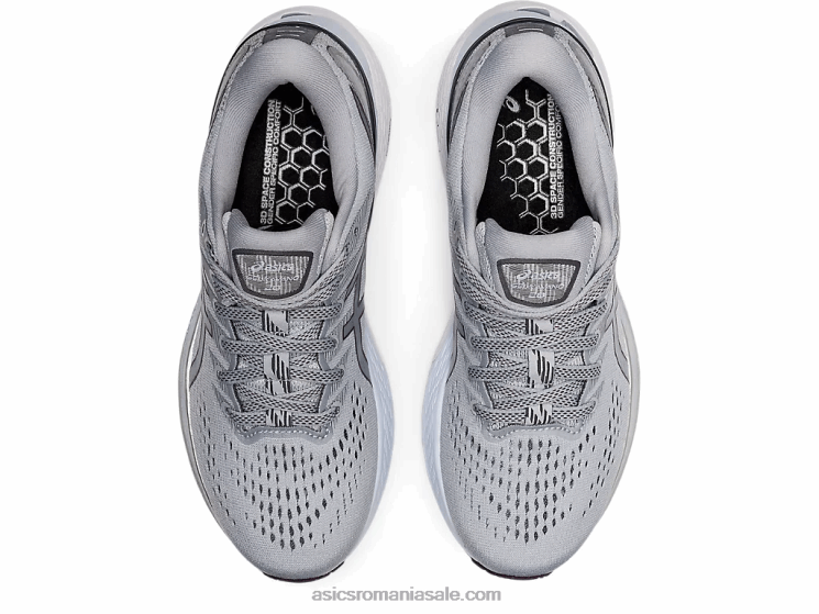 Asics gri piemont/prune adâncă gel-kayano 28 lățime ZF4643583