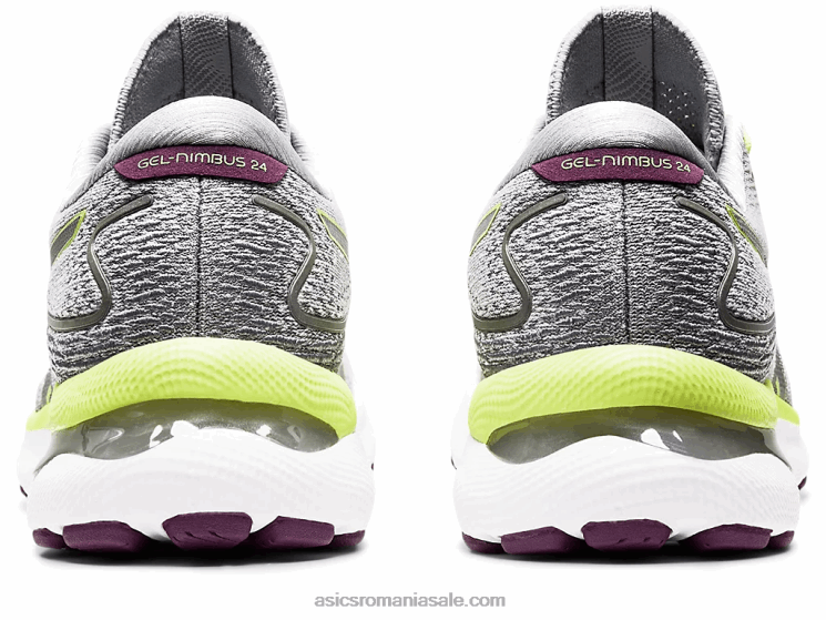 Asics gri piemont/verde lime gel-nimbus 24 ZF4643549