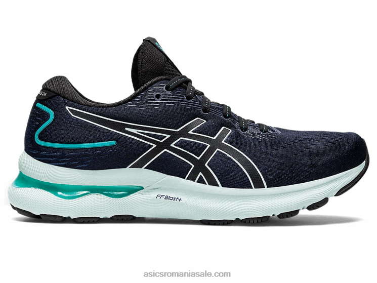 Asics mare neagră/liniștitoare gel-nimbus 24 ZF4642964