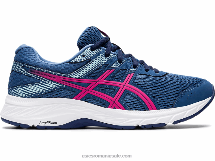 Asics mare rechin/roz glo conținut de gel 6 ZF4644180