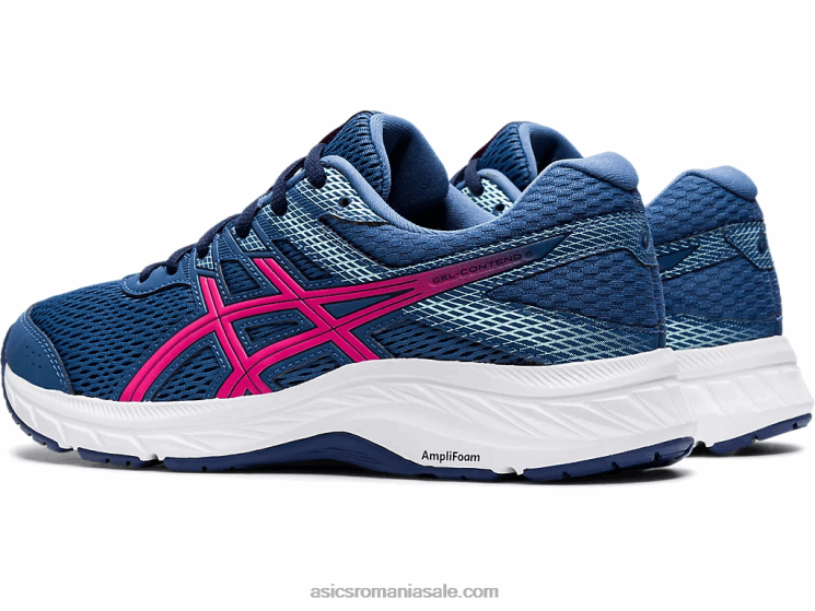Asics mare rechin/roz glo conținut de gel 6 ZF4644180