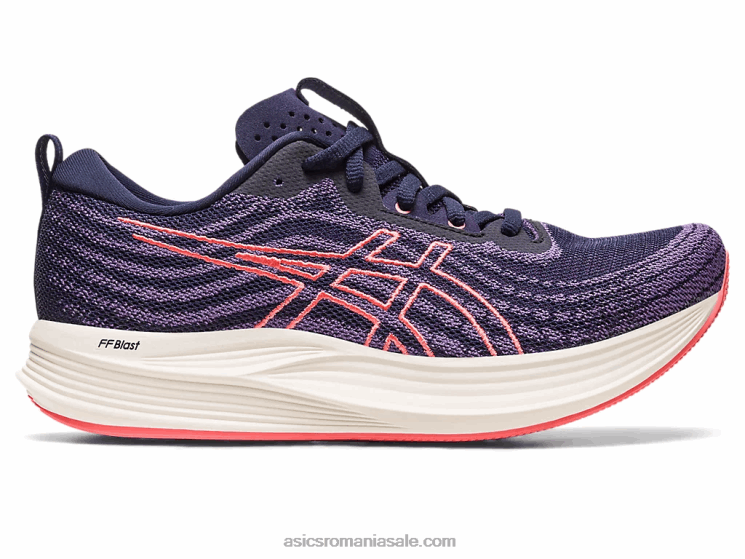 Asics miezul nopții/papaya evita viteza ZF4642545