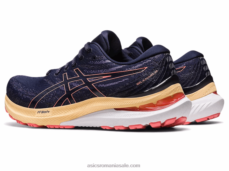Asics miezul nopții/papaya gel-kayano 29 lățime ZF4642431