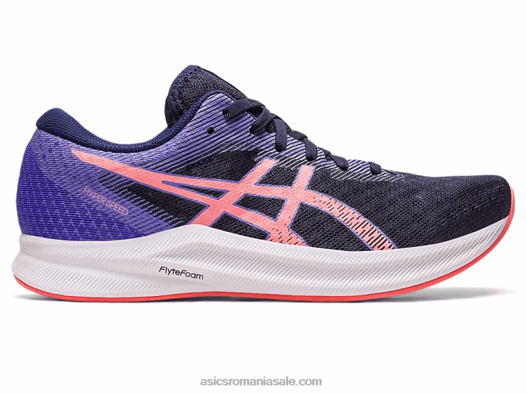 Asics miezul nopții/papaya hiperviteza 2 ZF4642495