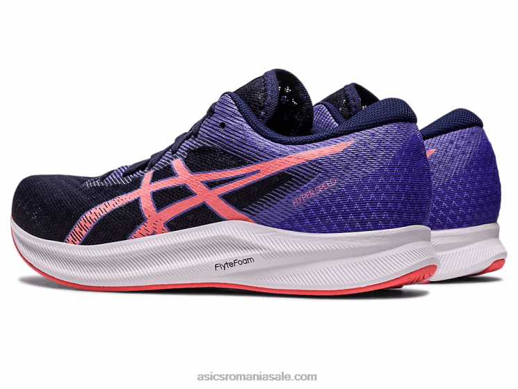 Asics miezul nopții/papaya hiperviteza 2 ZF4642495