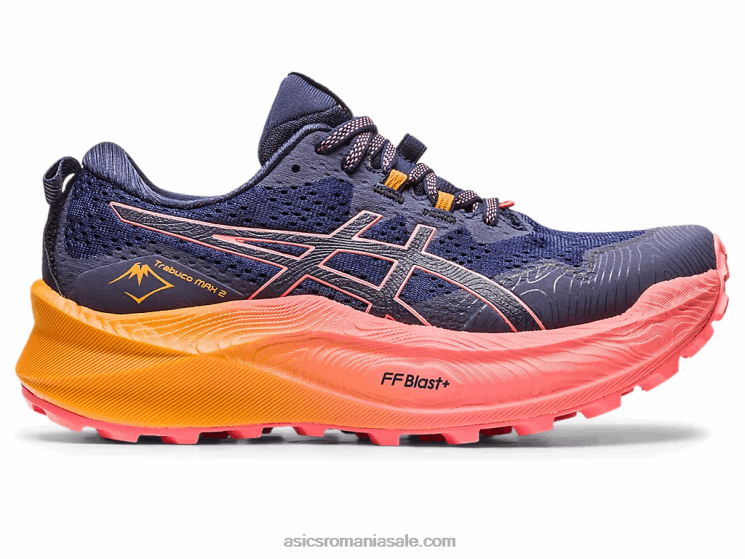 Asics miezul nopții/papaya trabuco max 2 ZF4642286