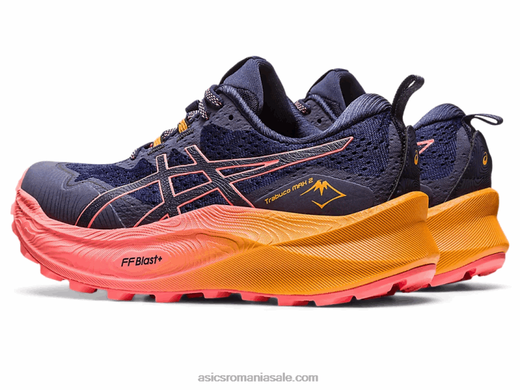 Asics miezul nopții/papaya trabuco max 2 ZF4642286