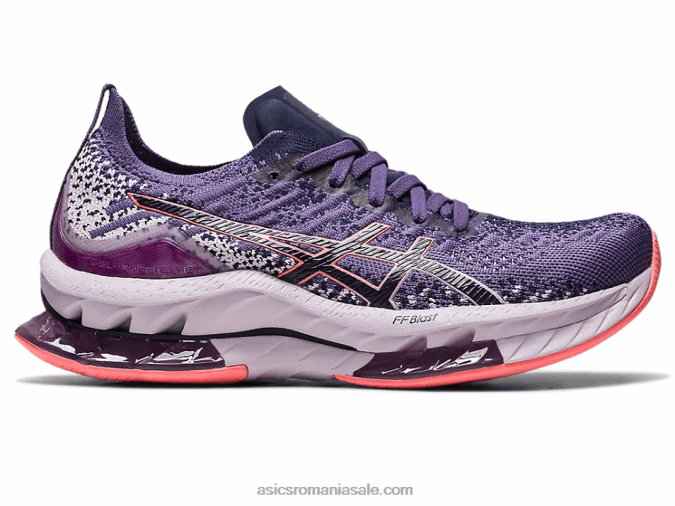 Asics mov praf/papaya gel-kinsei blast ZF4642419