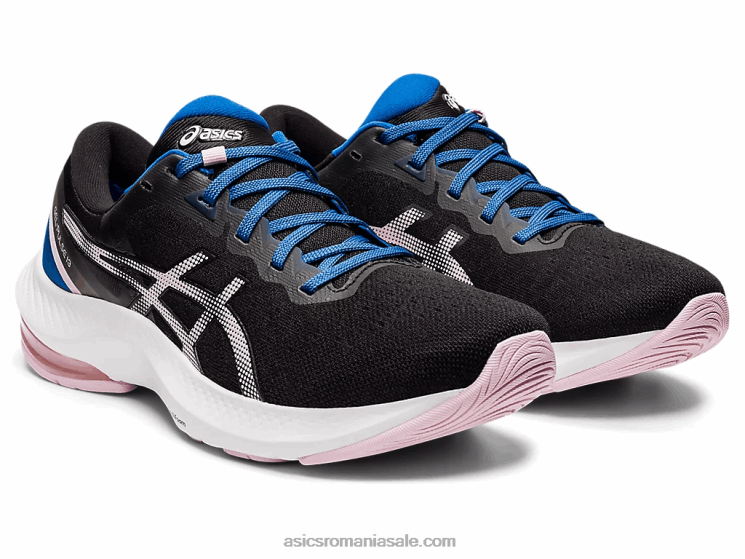 Asics negru/abia trandafir puls de gel 13 ZF4643509