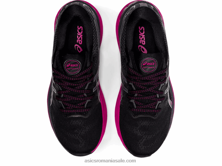 Asics negru/argint pur gel-nimbus 23 ZF4643874