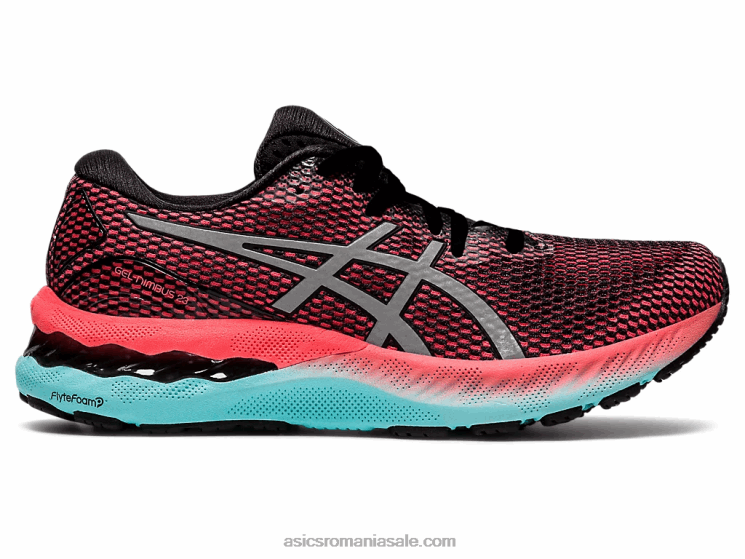 Asics negru/argint pur gel-nimbus 23 lite-show ZF4643743