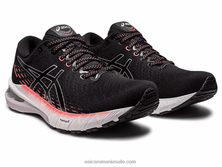 Asics negru/argint pur gel-urse 8 ZF4642477