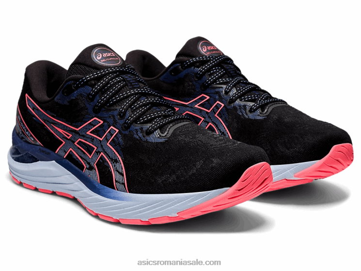 Asics negru/coral aprins gel-cumulus 23 ZF4643886