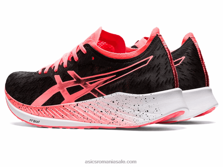 Asics negru/coral aprins viteza magică ZF4643649