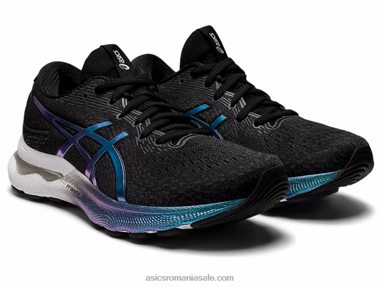 Asics negru gel-nimbus 24 platină ZF4642724