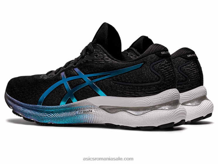 Asics negru gel-nimbus 24 platină ZF4642724