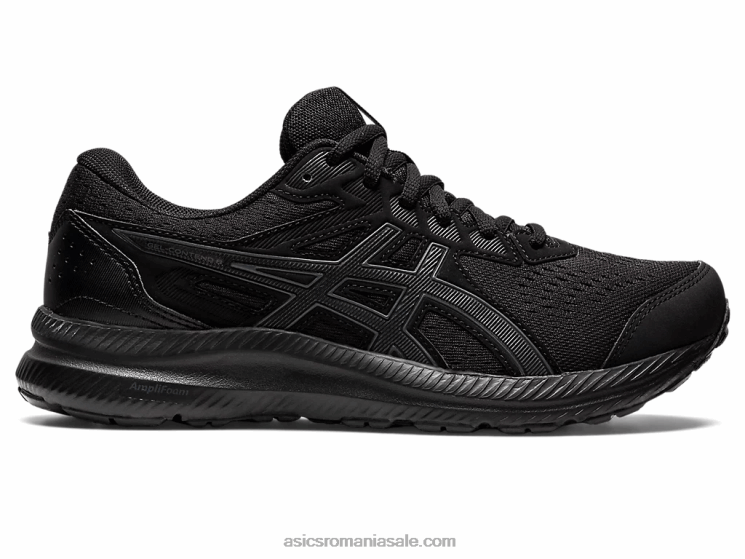 Asics negru/gri purtător conținut de gel 8 ZF4642681