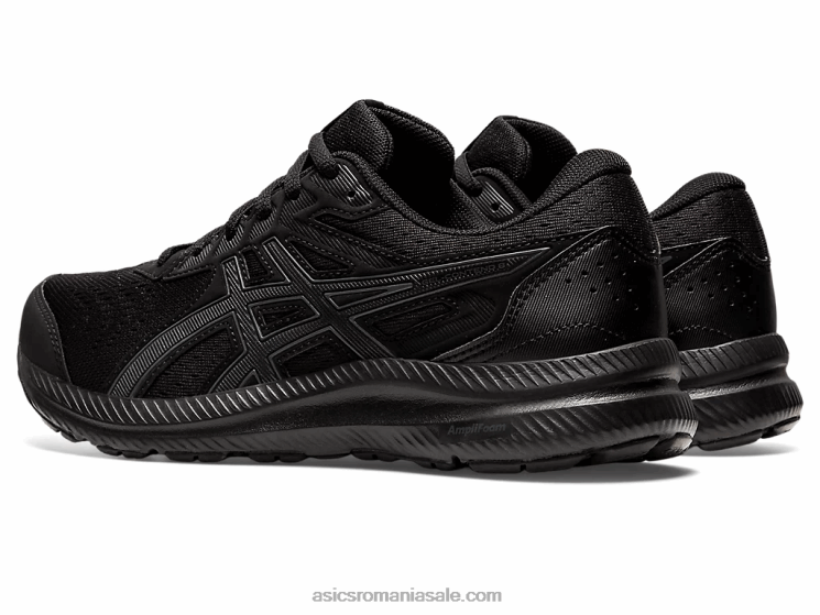 Asics negru/gri purtător conținut de gel 8 ZF4642681