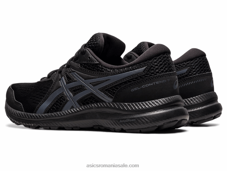 Asics negru/gri purtător gel-contend 7 lățime ZF4644013