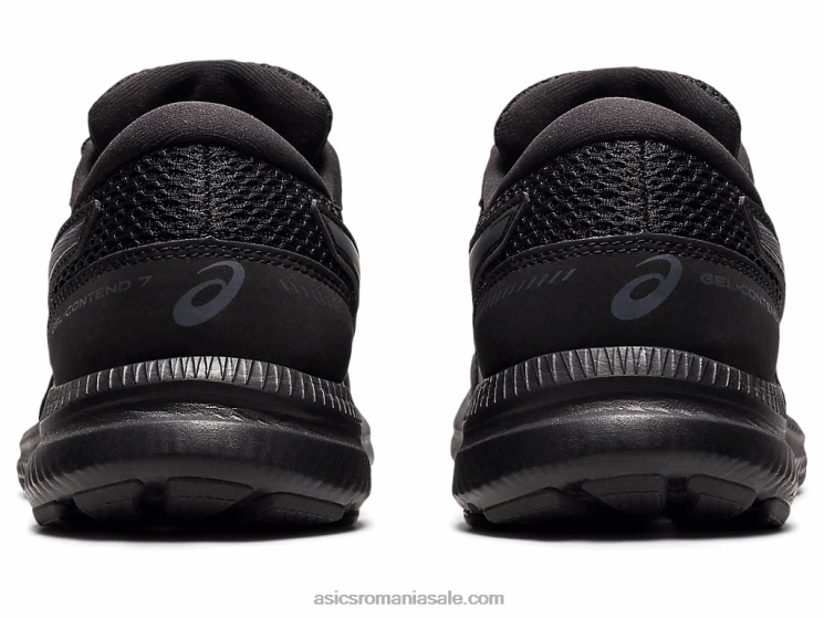 Asics negru/gri purtător gel-contend 7 lățime ZF4644013