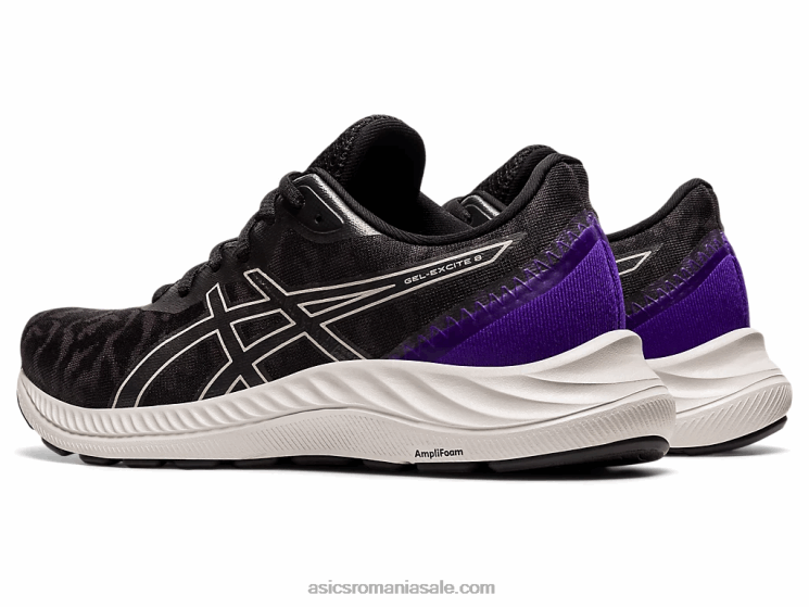Asics negru/gri stridii gel-excitare 8 ZF4642674