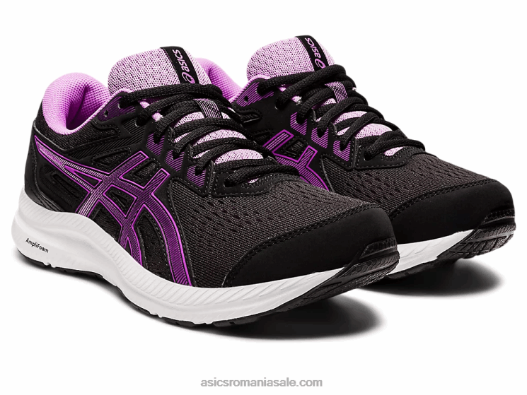 Asics negru/orhidee conținut de gel 8 ZF4642683