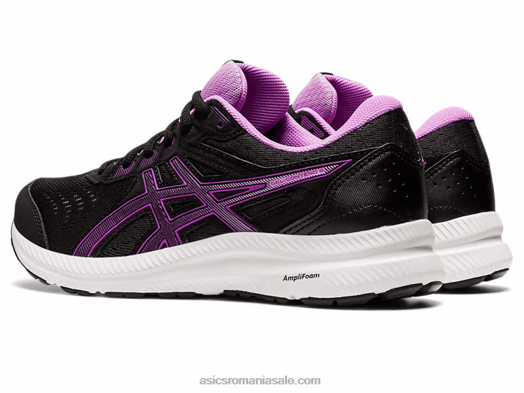 Asics negru/orhidee conținut de gel 8 ZF4642683