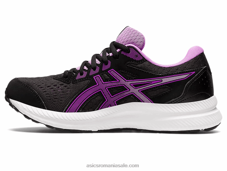 Asics negru/orhidee conținut de gel 8 ZF4642683