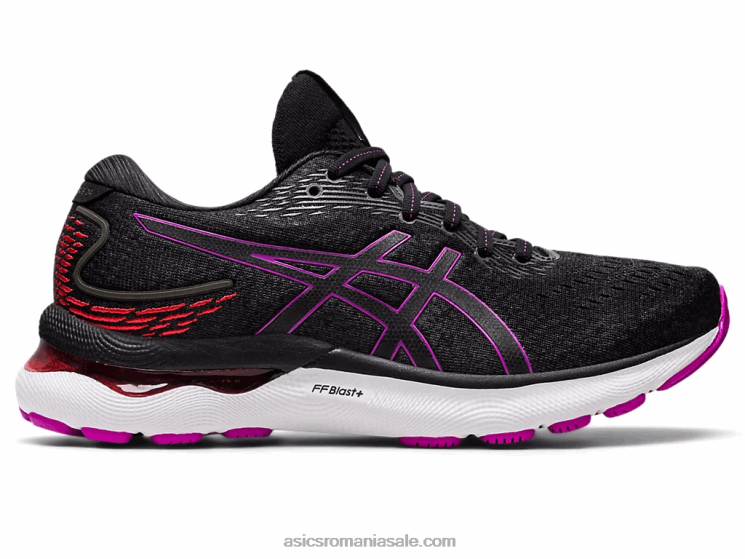 Asics negru/orhidee gel-nimbus 24 ZF4642716