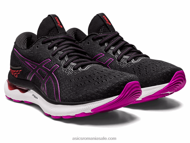 Asics negru/orhidee gel-nimbus 24 ZF4642716