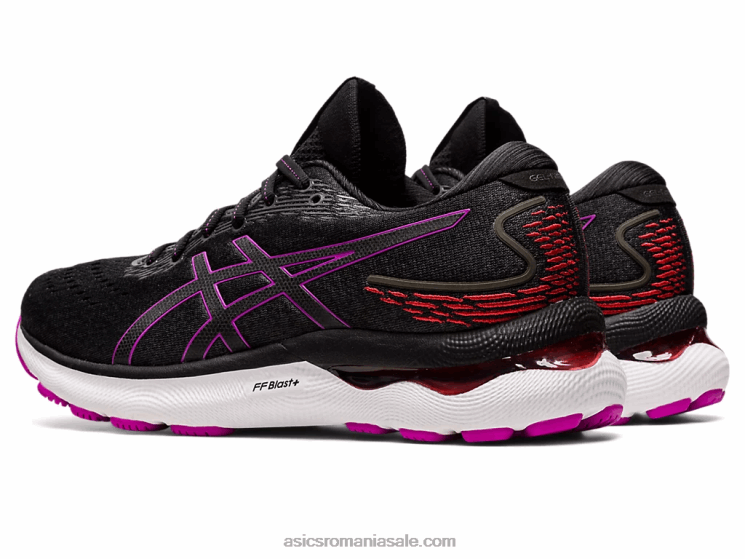 Asics negru/orhidee gel-nimbus 24 ZF4642716