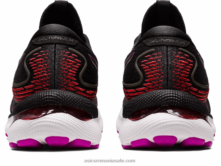 Asics negru/orhidee gel-nimbus 24 ZF4642716