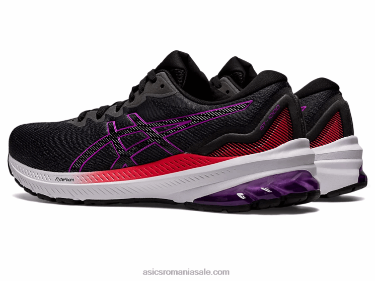 Asics negru/orhidee gt-1000 11 lățime ZF4642913