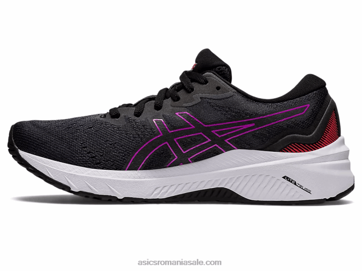 Asics negru/orhidee gt-1000 11 lățime ZF4642913