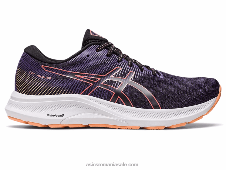 Asics negru/papaia gt-4000 3 latime ZF4642574
