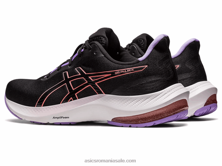 Asics negru/papaia puls de gel 14 ZF4642483