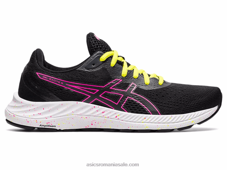 Asics negru/roz aprins gel-excitare 8 ZF4644005