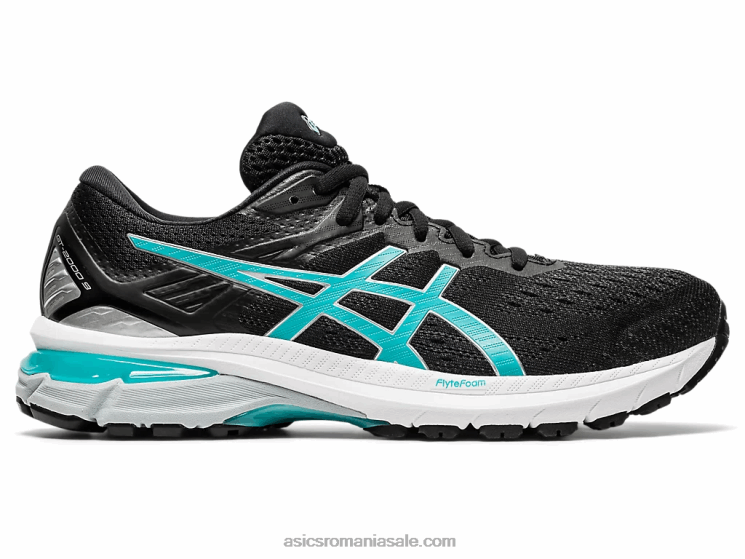 Asics negru/techno cyan gt-2000 9 ZF4644125