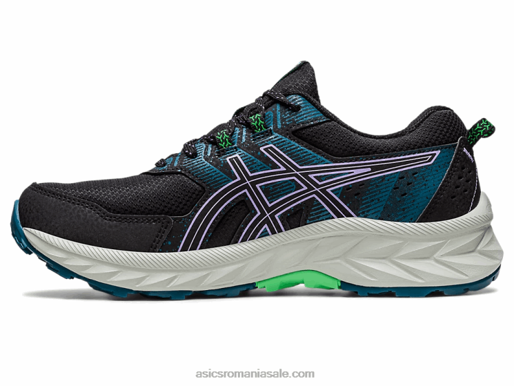 Asics negru/violet digital gel-venture 9 lățime ZF4642216