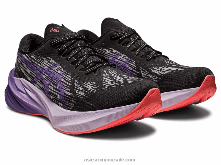 Asics negru/violet praf novablast 3 ZF4642460